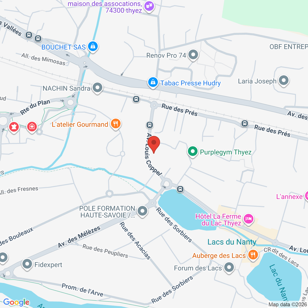 Plan d'accès
